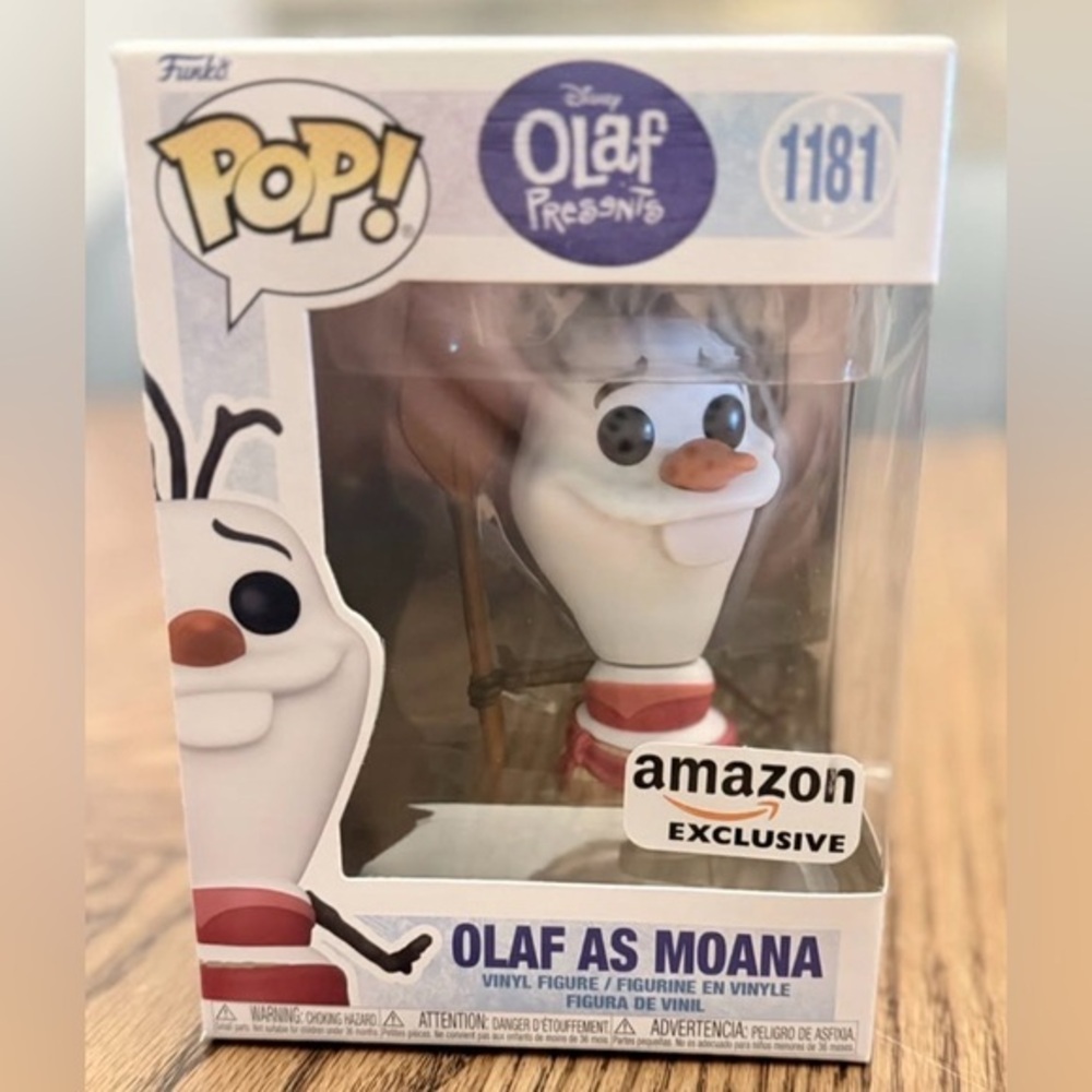 Funko Pop #1181 Disney Olaf Presents OLAF AS MOANA NIB